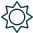 sun icon for summer